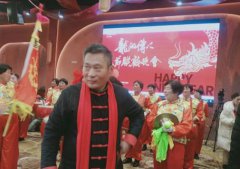 非遗传人张华伟应邀出席2024龙的传人春节联